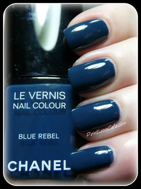 chanel nail blue rebel|chanel nail color chart.